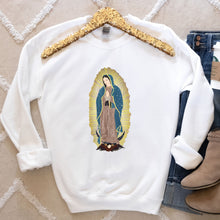 Load image into Gallery viewer, "Our Lady of Guadalupe" Crewneck Sweatshirt