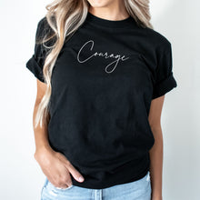 Load image into Gallery viewer, "Courage" Crewneck T-Shirt