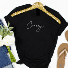 Load image into Gallery viewer, "Courage" Crewneck T-Shirt