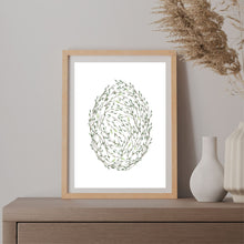Load image into Gallery viewer, Minimalist Leafy Egg - Printable Wall Art