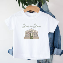 Load image into Gallery viewer, "Grow in Grace" Girls Cotton T-Shirt