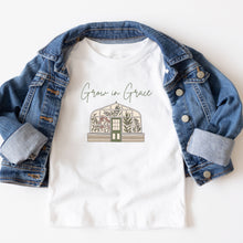 Load image into Gallery viewer, "Grow in Grace" Girls Cotton T-Shirt