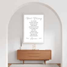 Load image into Gallery viewer, "Hail Mary - Minimalist" Printable Wall Art