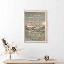 Load image into Gallery viewer, "May the Road Rise Up | Irish Blessing" Printable Wall Art