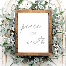 Load image into Gallery viewer, "Peace on Earth" Printable Wall Art