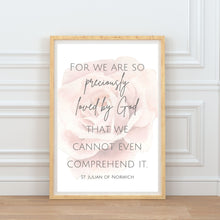 Load image into Gallery viewer, "St. Julian of Norwich Quotes": Set of 4 Printable Designs