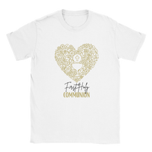 Load image into Gallery viewer, "First Holy Communion" Youth T-Shirt