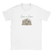 Load image into Gallery viewer, "Grow in Grace" Girls Cotton T-Shirt