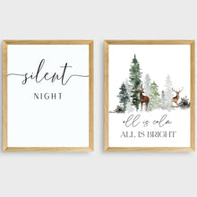 Load image into Gallery viewer, "Christmas Printable Art Bundle": Set of 8 Printable Designs