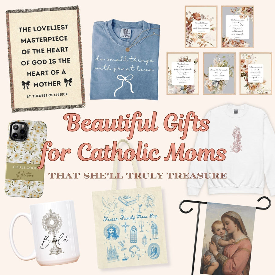 Catholic Gifts for Mom That She’ll Truly Treasure
