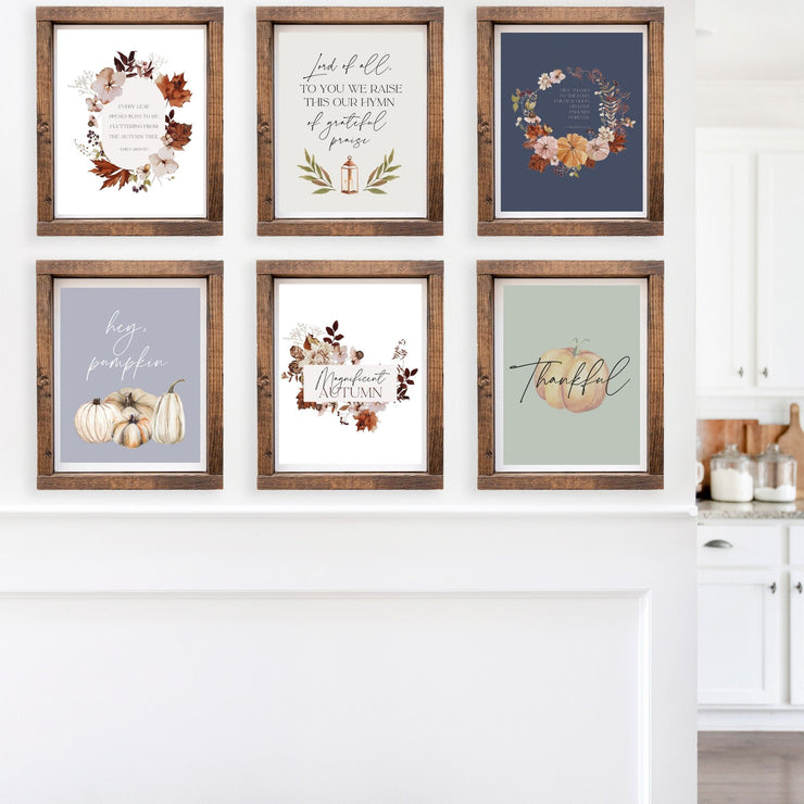 Fall | Autumn | Thanksgiving Home Decor