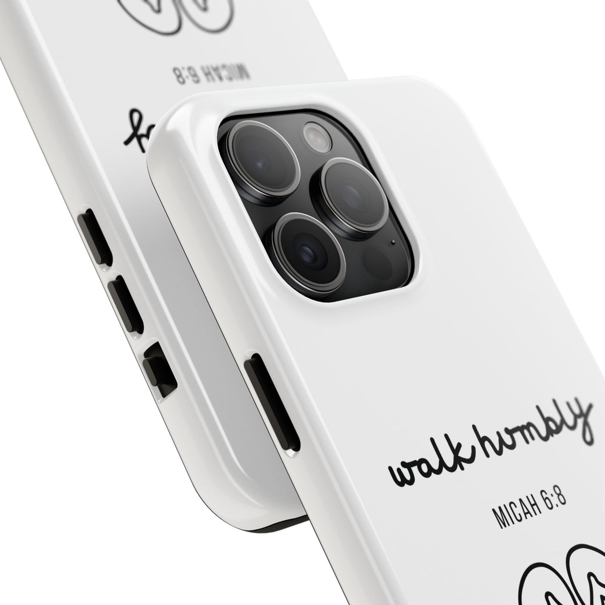 Walk Humbly - Micah 6:3: TOUGH Christian Phone Case