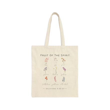 Fruit of the Spirit Wildflower Tote Bag