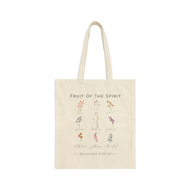 Fruit of the Spirit Wildflower Tote Bag