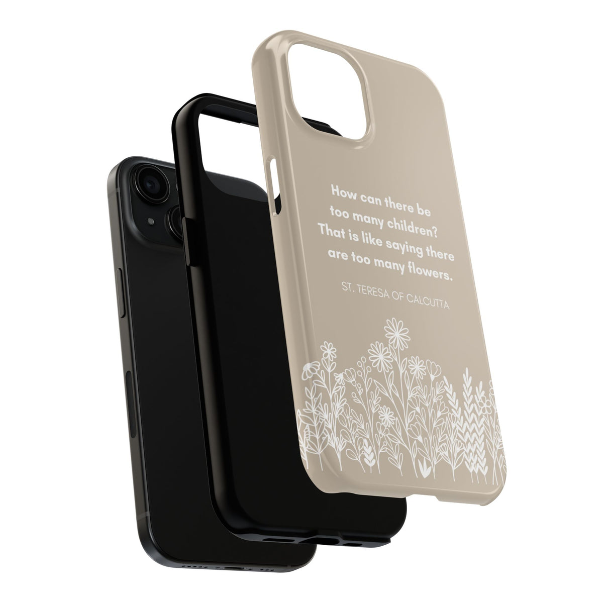 Mother Teresa Motherhood Quote: TOUGH Phone Case
