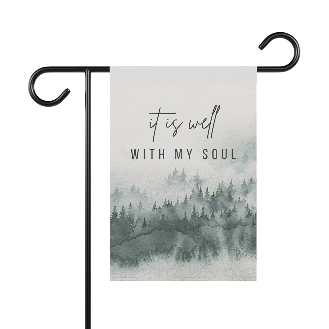 It is Well With My Soul: Home Banner | Garden Flag