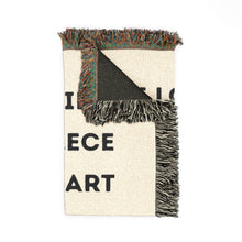 Load image into Gallery viewer, The Loveliest Masterpiece - St. Therese of Lisieux - Woven Blanket | Tapestry
