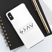 God is Greater than the Highs and Lows: TOUGH Phone Case