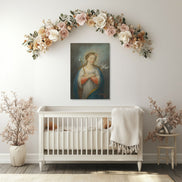 Mother Mary, Bless This Child:  Canvas Wall Art