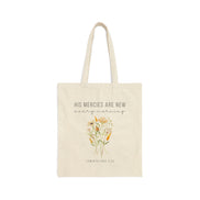 His Mercies are New Every Morning Tote Bag