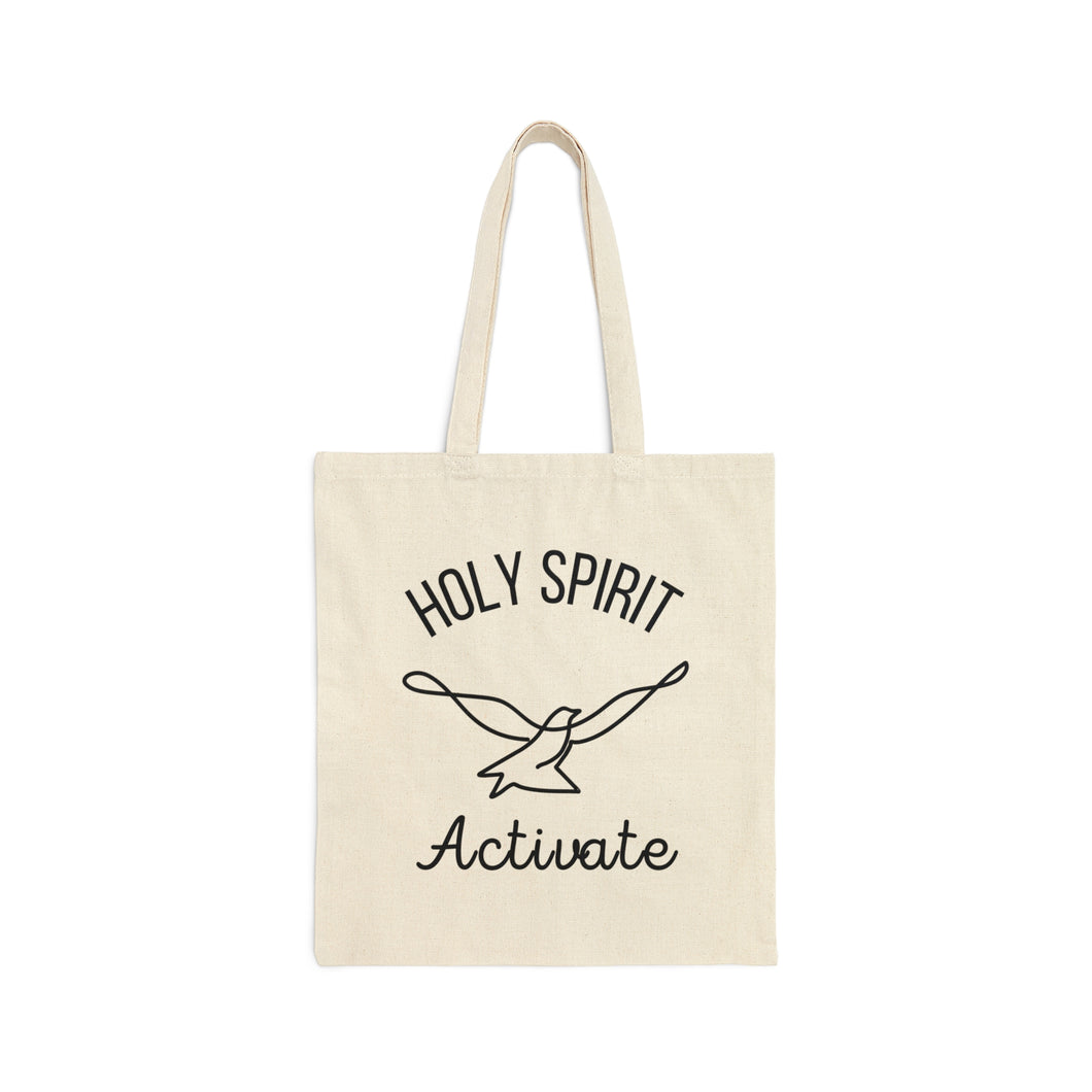 Holy Spirit Activate Tote Bag