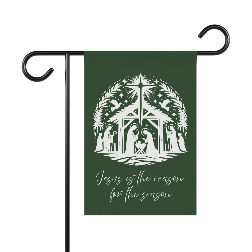 Jesus is the Reason for the Season - Garden Flag