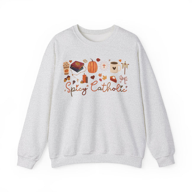 Spicy Catholic Crewneck Sweatshirt