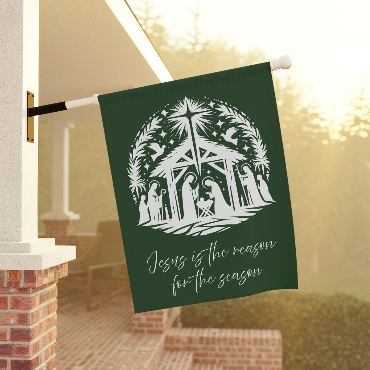 Jesus is the Reason for the Season - Garden Flag