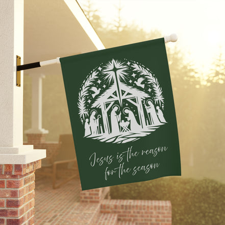 Jesus is the Reason for the Season - Garden Flag