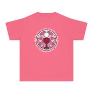 St Carlo Acutis: Eucharist is the Highway to Heaven - YOUTH Comfort Colors® Shirt
