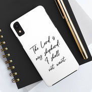 The Lord is My Shepherd - Psalm 23:  TOUGH Protective iPhone Case