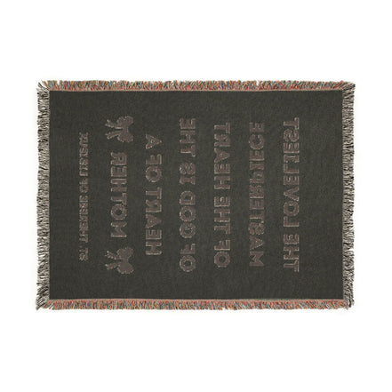 The Loveliest Masterpiece - St. Therese of Lisieux - Woven Blanket | Tapestry