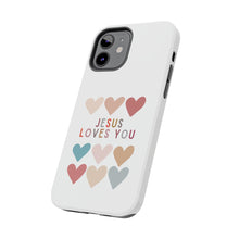 Load image into Gallery viewer, Jesus Loves You:  Tough iPhone Case
