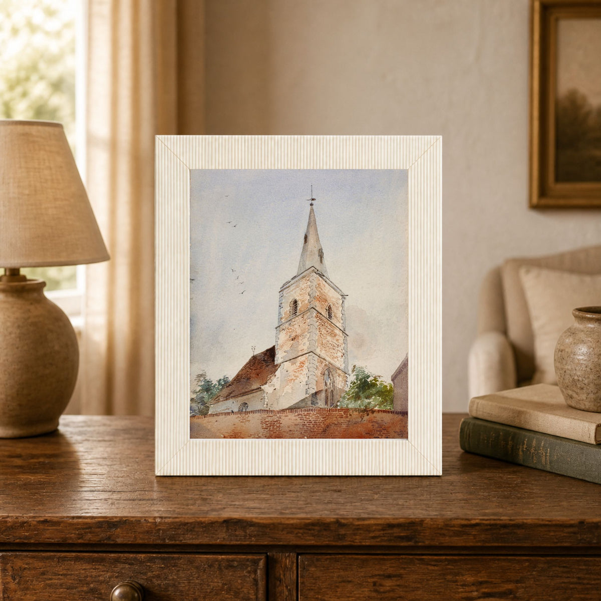 St. Peter's Church, Cambridge:  Vintage Printable Wall Art