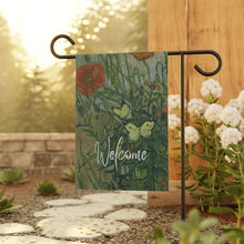 Load image into Gallery viewer, Butterflies and Poppies - Van Gogh - Garden Flag &amp; House Banner
