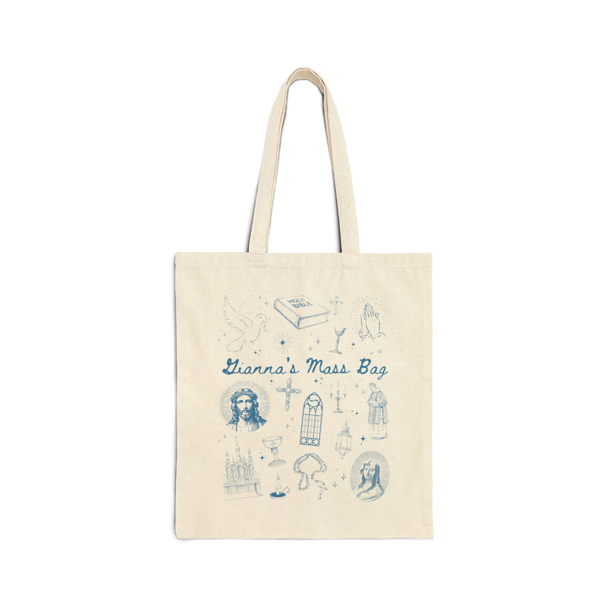 Personalized Mass Bag - Doodle Illustrations