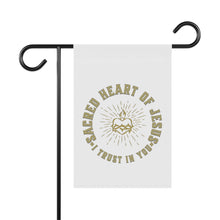 Load image into Gallery viewer, Sacred Heart of Jesus, I Trust in: You Garden Flag
