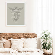 Angel of God:  Guardian Angel Prayer - Printable Wall Art