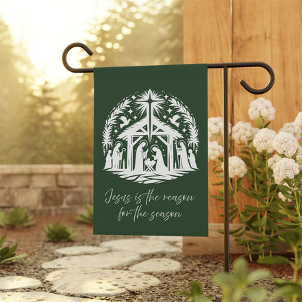Jesus is the Reason for the Season - Garden Flag