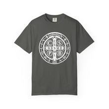 Load image into Gallery viewer, St Benedict Medal Shirt:  Comfort Colors® Shirt
