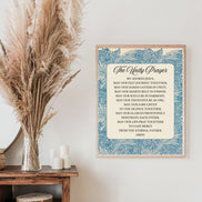 The Unity Prayer x William Morris Marigold:  Printable Wall Art