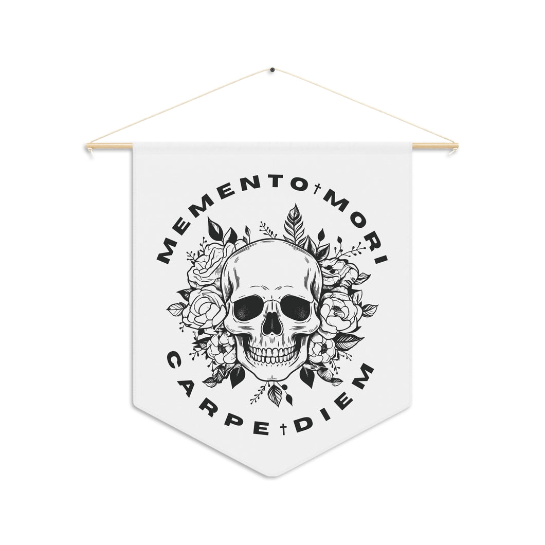 Memento Mori | Carpe Diem II Indoor Pennant Wall Hanging