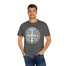 Load image into Gallery viewer, St Benedict Medal Shirt:  Comfort Colors® Shirt
