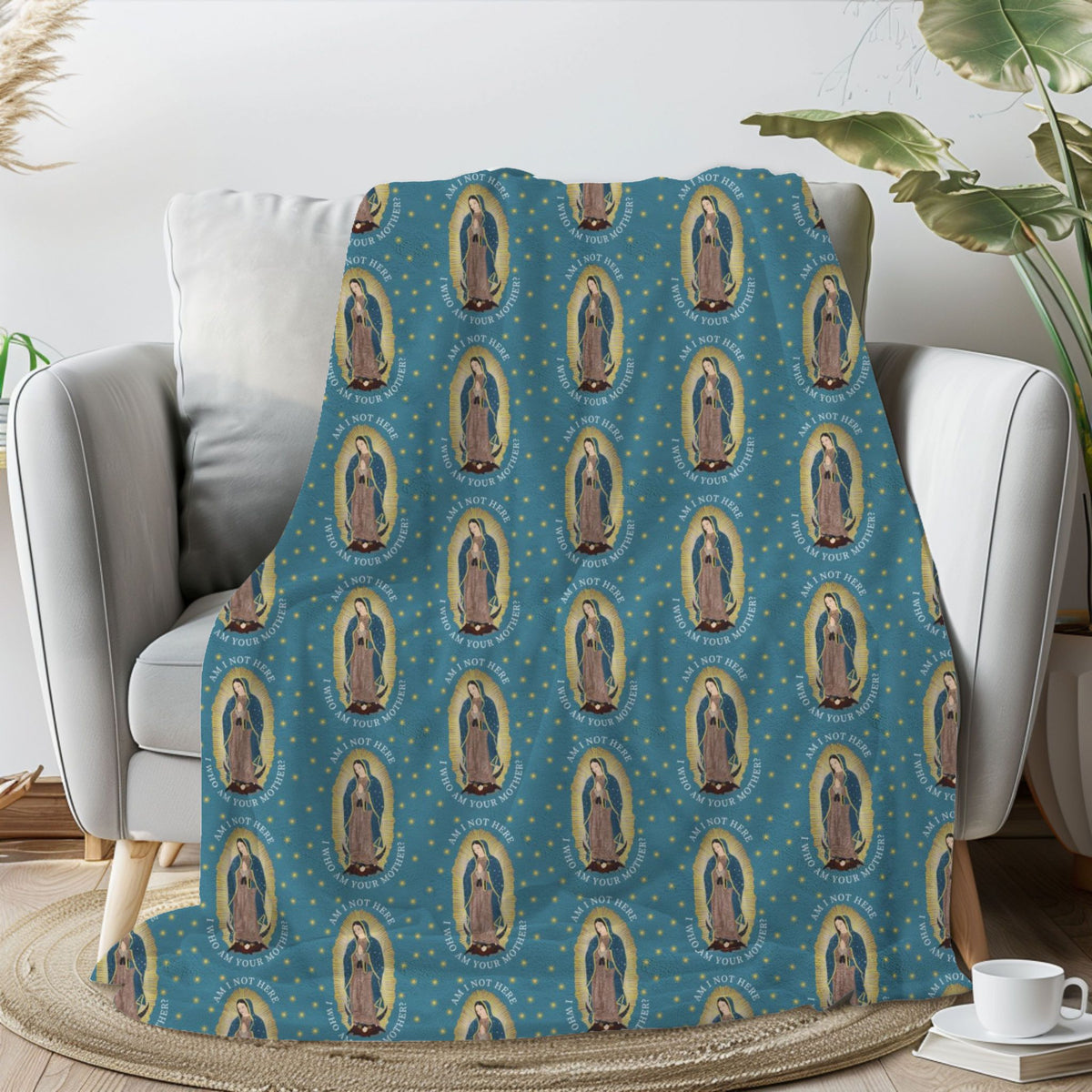 Our Lady of Guadalupe - Am I Not Here? I Who Am Your Mother - Blanket