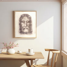 Load image into Gallery viewer, Holy Face of Jesus - Shroud of Turin - Printable Wall Art
