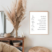 Serenity Prayer | Printable Wall Art