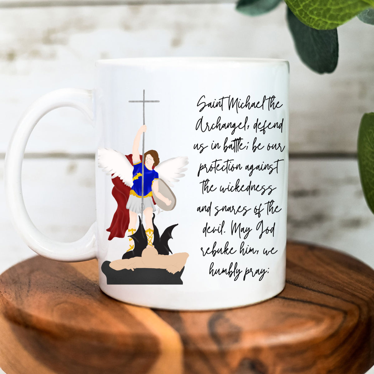 St. Michael the Archangel Prayer Mug