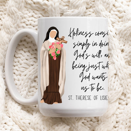 St. Therese of Lisieux Quotes Mug
