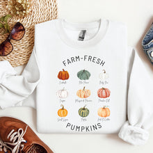 Load image into Gallery viewer, Farm-Fresh Pumpkins Sweatshirt
