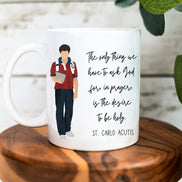 St. Carlo Acutis Quotes Mug